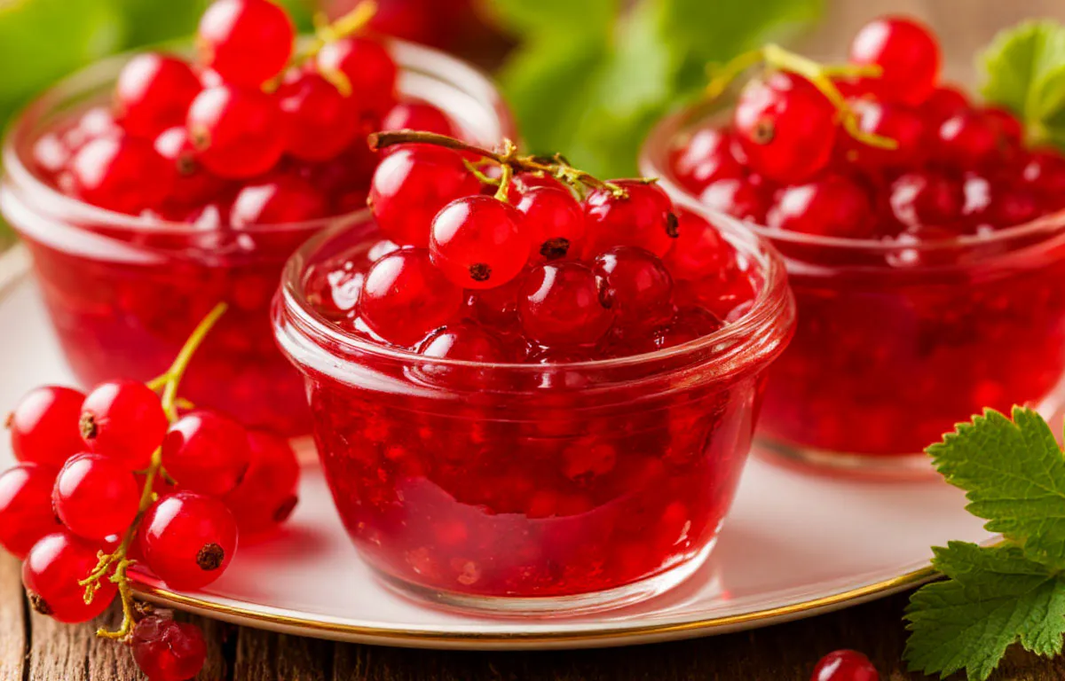Ароматное густое желе из красной смородины всего за несколько минут — вкуснее любого магазинного десерта