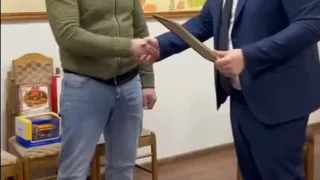 Житель Кольчугинского района награждён за спасение детей, провалившихся под лёд