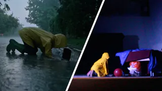 В летнем рязанском лагере дети поставили спектакль "Оно" на английском языке