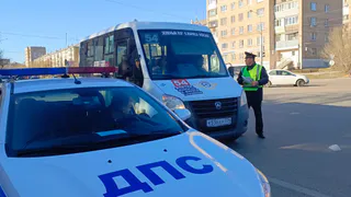 В Магнитогорске за полчаса рейда «Автобус» оштрафовали пять водителей маршрутных такси