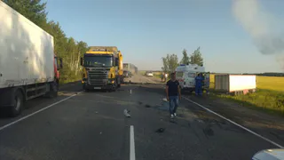 В Ряжском районе в массовом ДТП погибли два человека