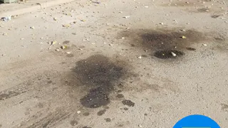 Лужа машинного масла на асфальте: куда обращаться, если увидели “след” от мусоровоза