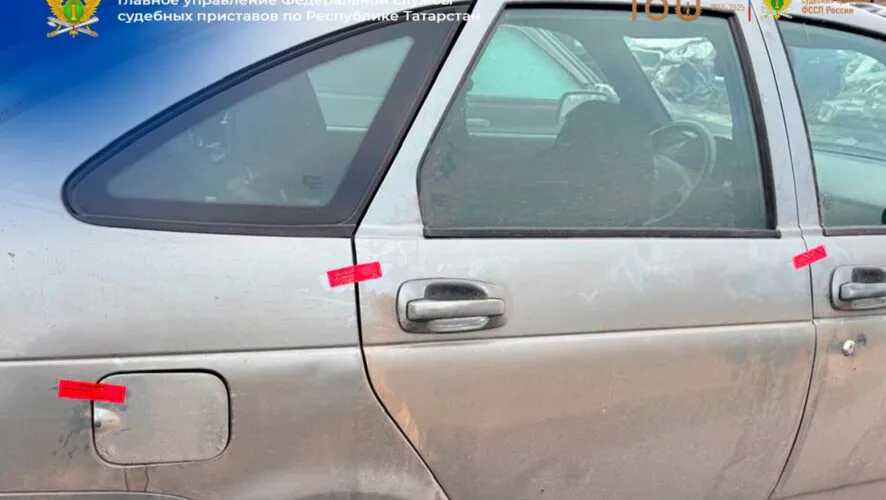 В Челнах приставы арестовали автомобиль за неуплату 358 штрафов ГИБДД