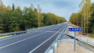 В Чувашии завершили ремонт моста через реку Киря