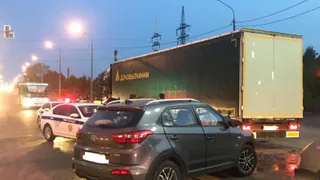 ДТП на трассе М5: Hyundai Creta выехал на красный сигнал