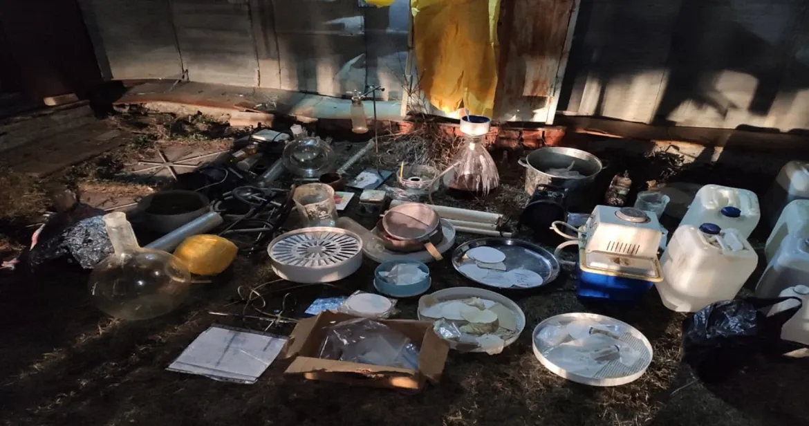 В 2023 году в Пензенской области ликвидировали две нарколаборатории