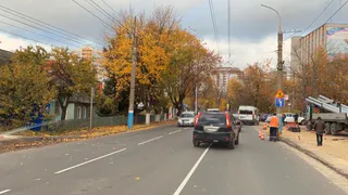 Брянских водителей запутала новая дорожная разметка возле БГУ им. Петровского