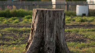 Пень с участка исчезнет сам за 2 месяца - нашла интересный способ без техники и усилий: попробовала и даже не вспотела