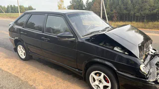 В Нижнекамском районе столкнулись «Логан» и «четырка»: есть пострадавшая