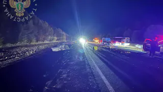 Две женщины погибли в массовом ДТП в Татарстане