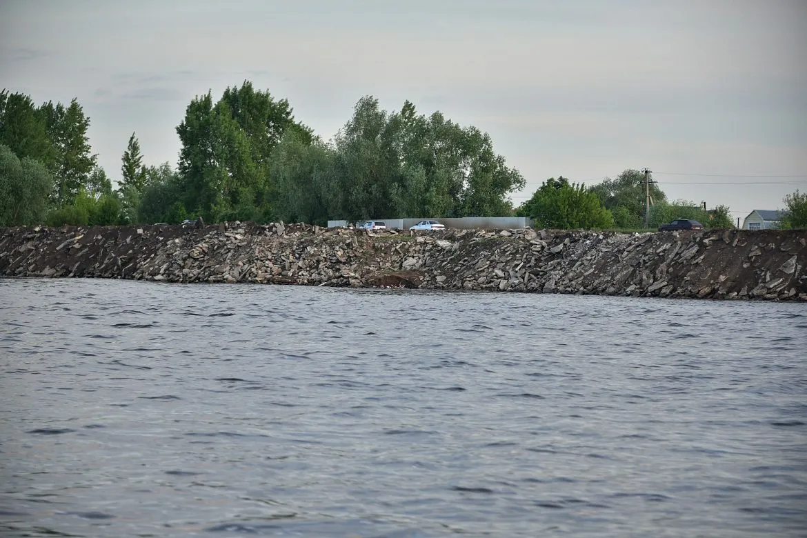 Нижнекамскую дамбу начинают ремонтировать