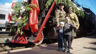 «Паровоз Победы» совершит праздничный тур по городам Куйбышевской железной дороги