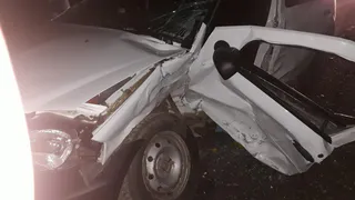 На трассе под Рязанью столкнулись "рено" и "шевроле": есть пострадавшие