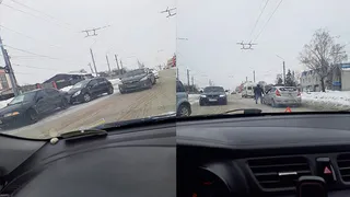 В Советском районе города Брянска произошло 2 ДТП