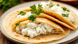 Берем кефир и творог — через 10 минут завтракаем лепешками, которые вкуснее сырников: просто, быстро и сытно