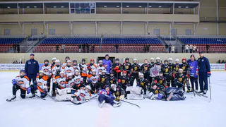 Звезды ХК "СКА" провели мастер-класс для юных хоккеистов Коми в Ухте