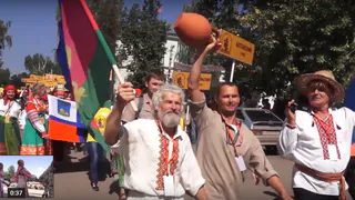 Фестиваль гончаров: Скопин гремит посудой, свистит сосульками (видео)