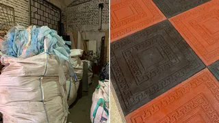 Акция от экоактивистов: приносите пластик, и его превратят в тротуарную плитку