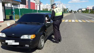 За один день инспекторы Нижнекамска оштрафовали 21 человек за тонировку авто