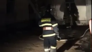 Пожар в Рязани: на улице Октябрьской пострадал один человек