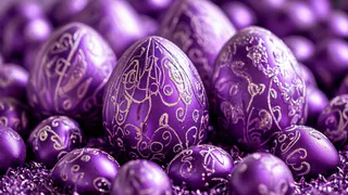 Не скорлупа, а просто космос: для покраски яиц в фиолетовый цвет химоза не пригодится — понадобится лишь один ненужный отход