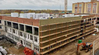 В новой школе Александрова завершён монтаж коммуникаций и началась отделка классов