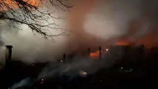 Есть пострадавшие: в Шацком районе сгорел дом