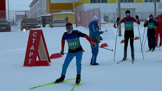 Усинск дал старт зимнему сезону: более 40 спортсменов вышли на лыжню