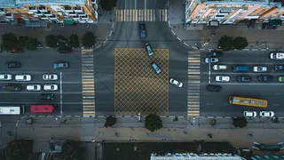 Перекрёсток «вафельный»: зачем нужна новая разметка на Первомайском проспекте