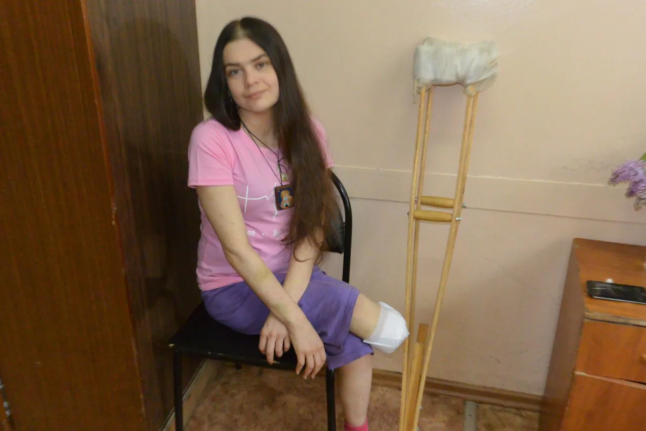 Рязанка, которой ампутировали ногу, поблагодарила рязанцев за помощь и поддержку