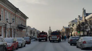 В Касимове в одном из магазинов произошел пожар  