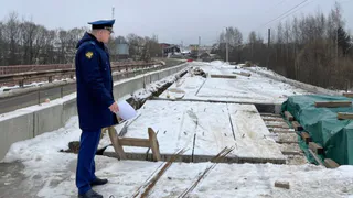 В Киржачском районе затянулись сроки завершения ремонта мостового перехода
