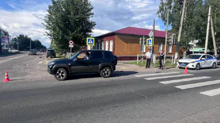 На улице Комсомольской в Шацке водитель Lada Niva сбил 11-летнего велосипедиста