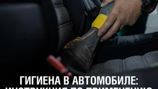 Региональный Роспотребнадзор рассказал о важных правилах поддержания порядка в автомобиле