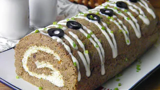 Как приготовить эффектный печёночный рулет