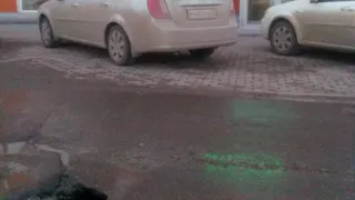 Администрация Рязани прокомментировала провалившийся асфальт в центре города