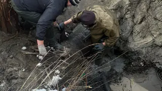 В Скопине 21 февраля произошла авария на центральном водопроводе