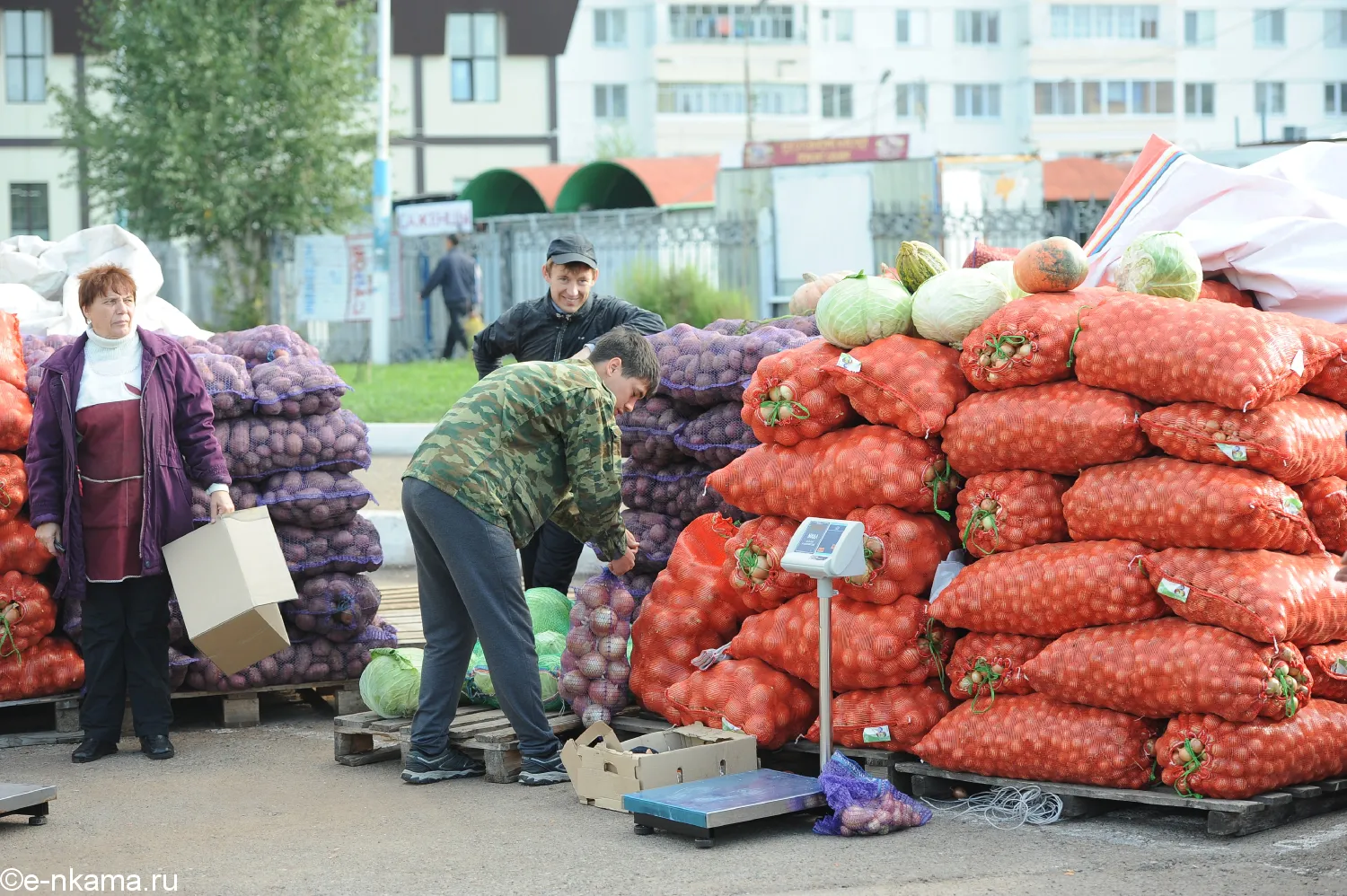 В Нижнекамске во всю идут ярмарки