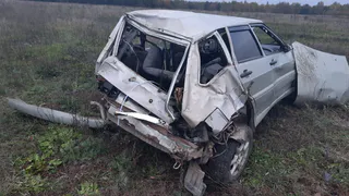 Страшная авария в Рязанской области: водитель «четырнадцатой» чудом остался жив