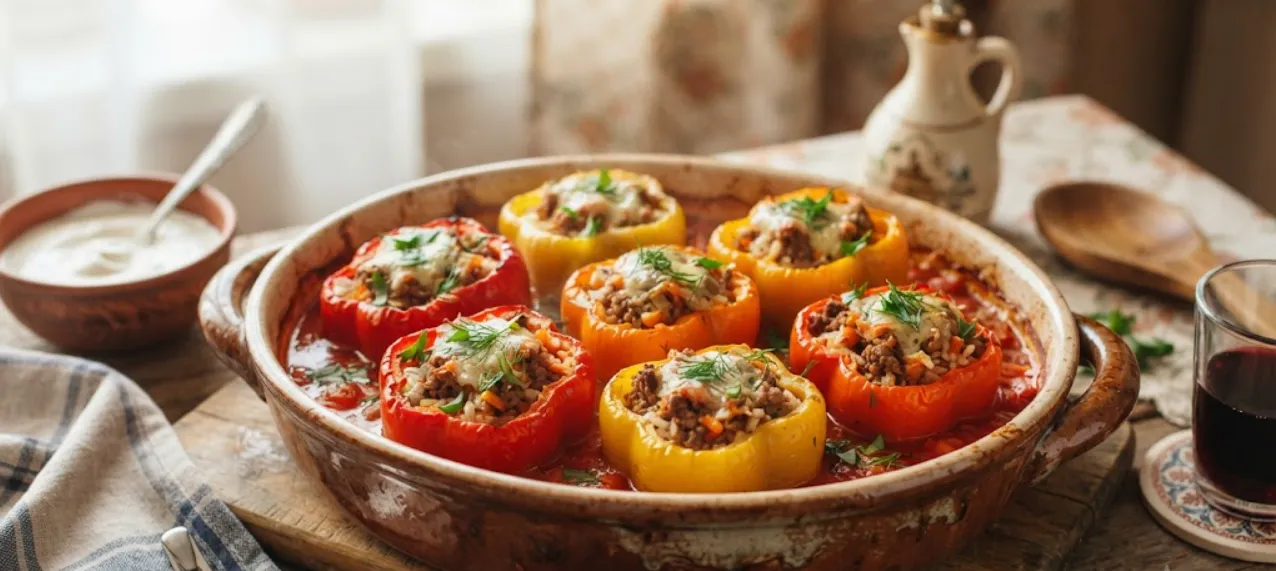 Самая ходовая заготовка у меня дома: фаршированные перцы - обалденно вкусные и сразу готовое блюдо