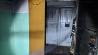 В многоквартирном доме Коврова вспыхнул пожар