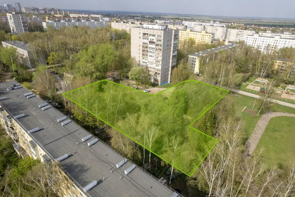 В Рязани выставили на торги участок под точечную жилую застройку на Бирюзова