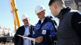 Бердников проверил стройки социальных объектов в Магнитогорске