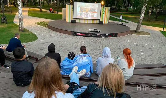 Нижнекамцы выбрали лучшую короткометражку на фестивале уличного кино