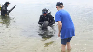 Все это -  у вас под ногами: что подняли рязанские дайверы со дна карьера