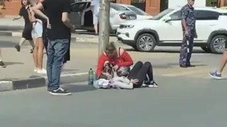 Рядом с «зеброй»: в Торговом городке сбили девочку