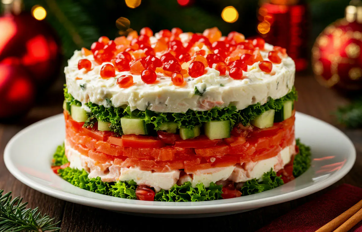 Этот необычный салат «Правительственный» был только на столах высокопоставленных советских чиновников: новогодний рецепт