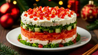 Этот необычный салат «Правительственный» был только на столах высокопоставленных советских чиновников: новогодний рецепт
