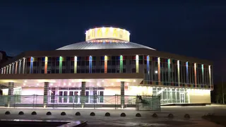Здание рязанского цирка оборудовали архитектурной подсветкой