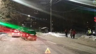 На Горбатова в Брянске водитель Mercedes сбила пьяную пенсионерку